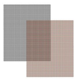 BBQ Grill Mat Non-Stick Mesh Mat Baking Sheet Liner Reusable Reversible Washable for Outdoor Gas Charcoal (Option: Black)